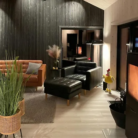 Дом отдыха Modern With Midnight Sun In Skjomen *