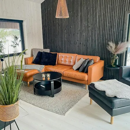 Modern With Midnight Sun In Skjomen بيت للعطل *