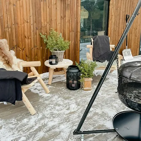 Feriehus Modern With Midnight Sun In Skjomen Narvik