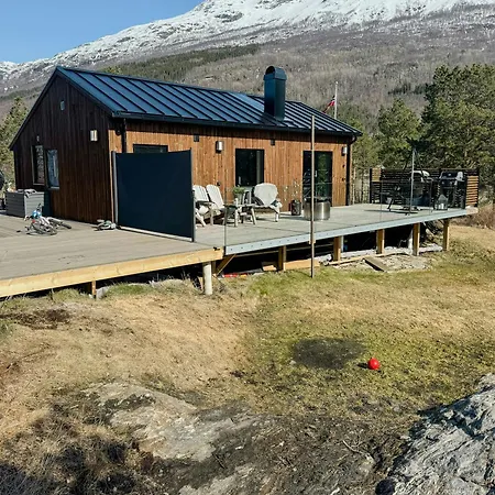Modern With Midnight Sun In Skjomen نارفيك