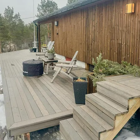 Дом отдыха Modern With Midnight Sun In Skjomen Нарвик